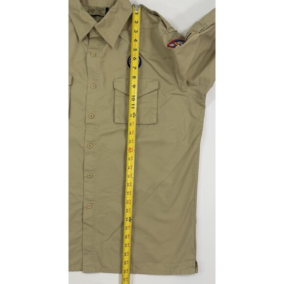 Boy Scouts Of America Mens Adult Size Large Official Uniform Shirt Extra Patches - Picture 14 of 16